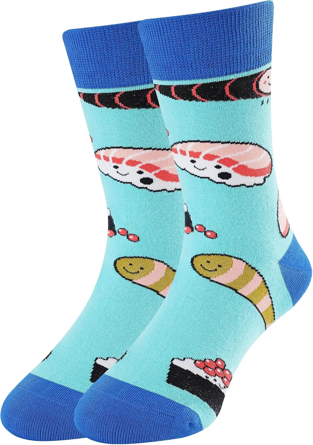 BONANGEL Boys Socks - Fun Novelty Animal Design, Crazy Space, Kids Socks - 5 Pairs