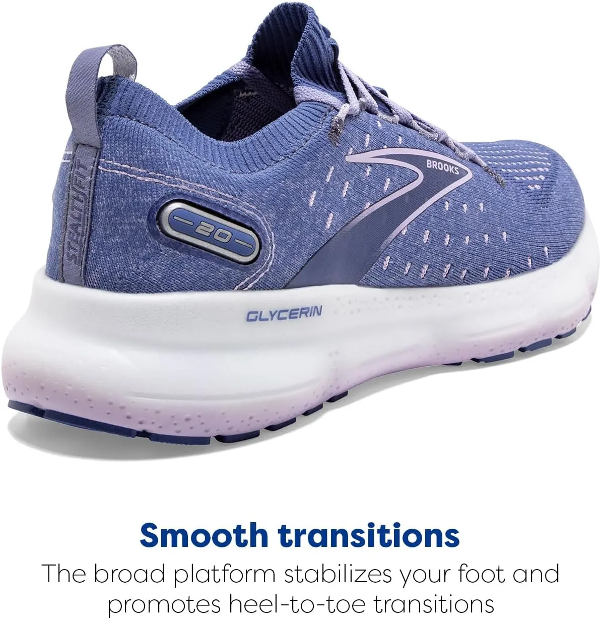 Brooks Women’s Glycerin StealthFit 20 Neutral Running Shoe