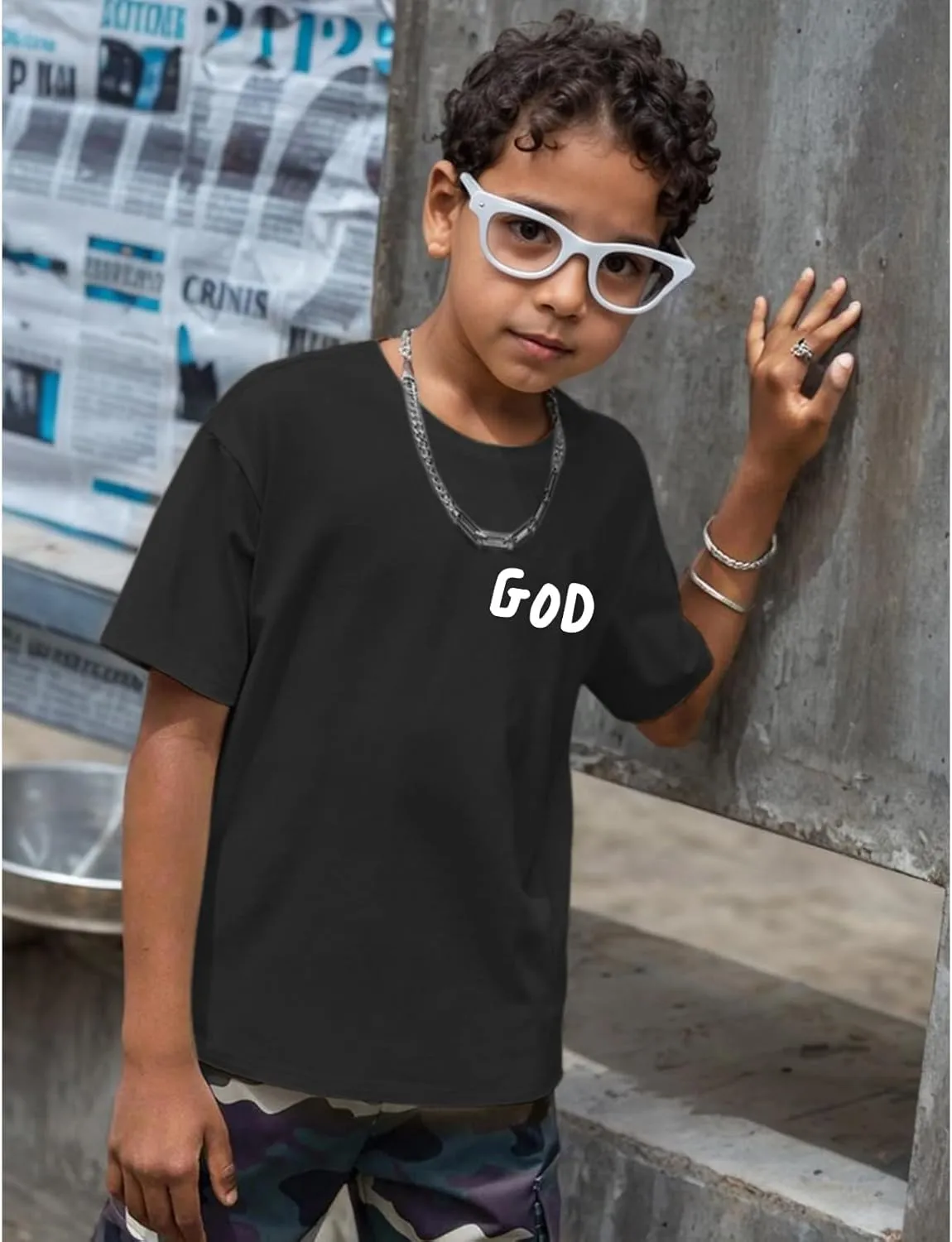 Christian Tshirts for Kids Boys God Jesus Shirt Inspirational Faith T Shirts Religious Bible Verse Graphic Tees Tops