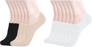 DIBAOLONG 12 packs Women's No Show Socks