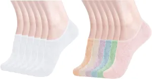 DIBAOLONG 12 packs Women's No Show Socks