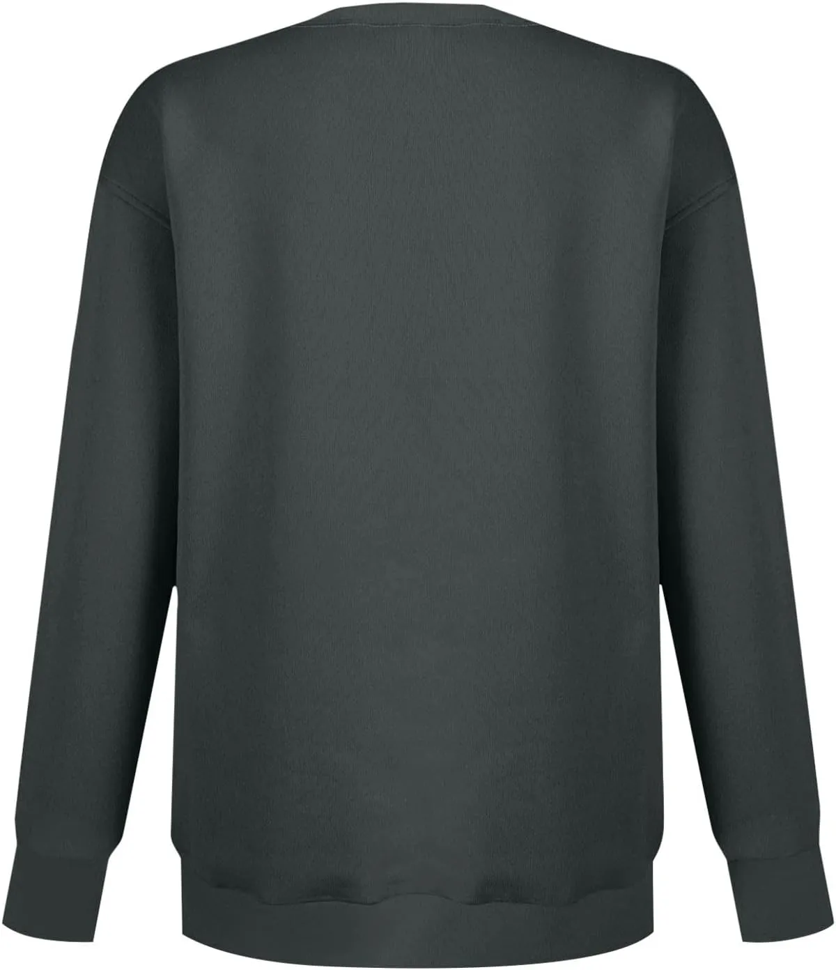 Gumipy Oversized Sweatshirt for Women Trendy Long Sleeve Crewneck Sweatshirts Sweater Casual Fleece Tunic Sweatshirts No Hood