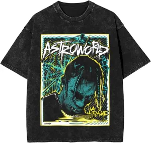 Mens Womens Unisex Vintage Oversized Crewneck Short Sleeve T-Shirt 3D Printed Fashion Graphic Tee Tops