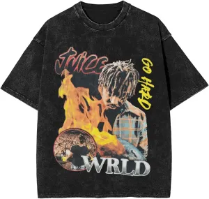 Mens Womens Unisex Vintage Oversized Crewneck Short Sleeve T Shirts 3D Printed Casual Graphic Tees Tops