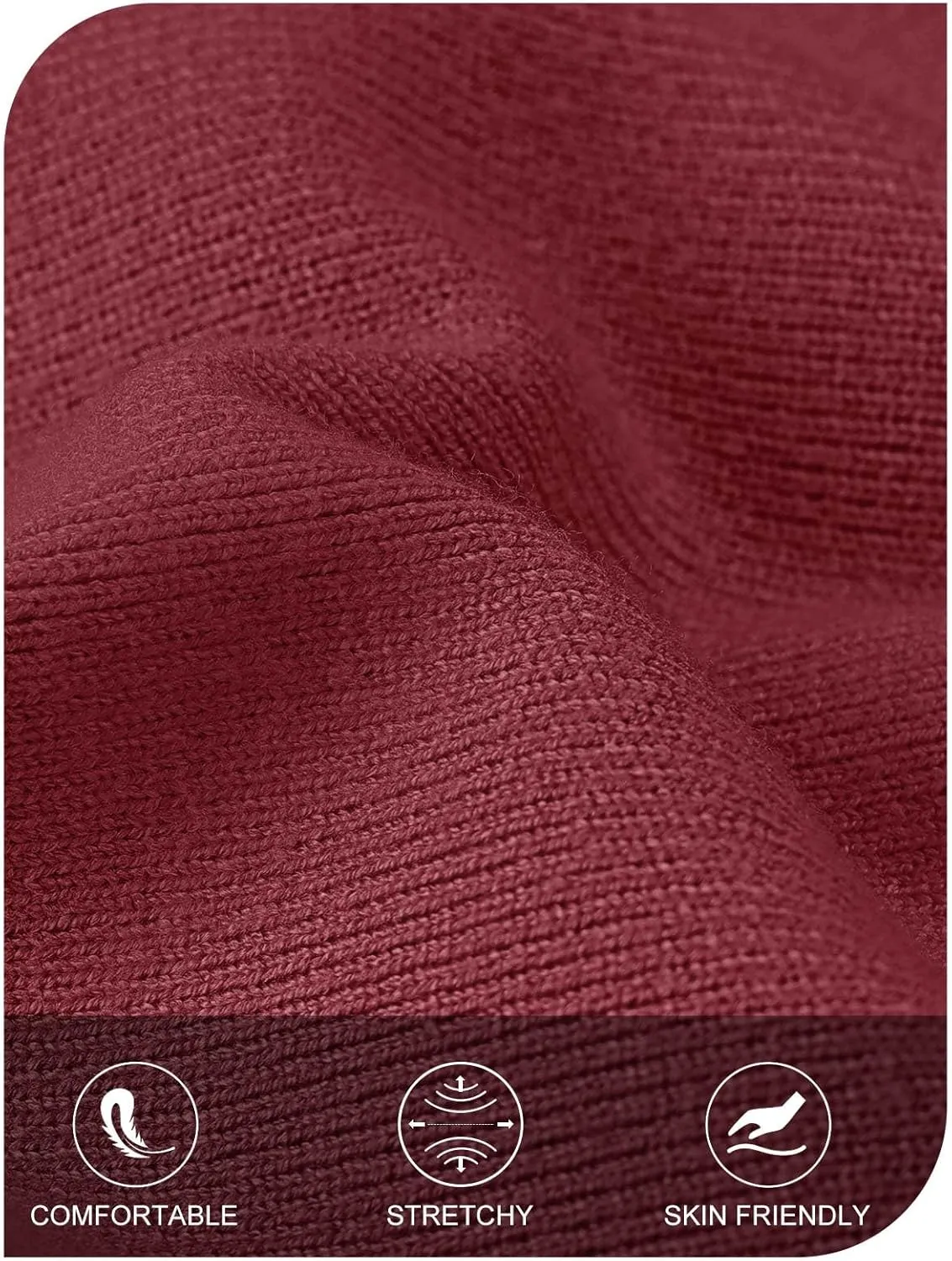 MEROKEETY Women's Long Sleeve Cardigan Sweaters Open Front Button Knit Shacket Jacket with Pockets