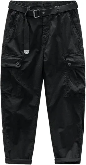 Multi Pocket Cargo Pants for Mens Loose Men Outdoor Jogging Y2k Vintage Cotton Trousers Male Casual Baggy Pants