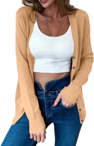 New Women's Sweater Cardigan V-Neck Long Sleeve Plus Oversize,Women's Cardigan Knitted Outer,2024 Fall&Winter