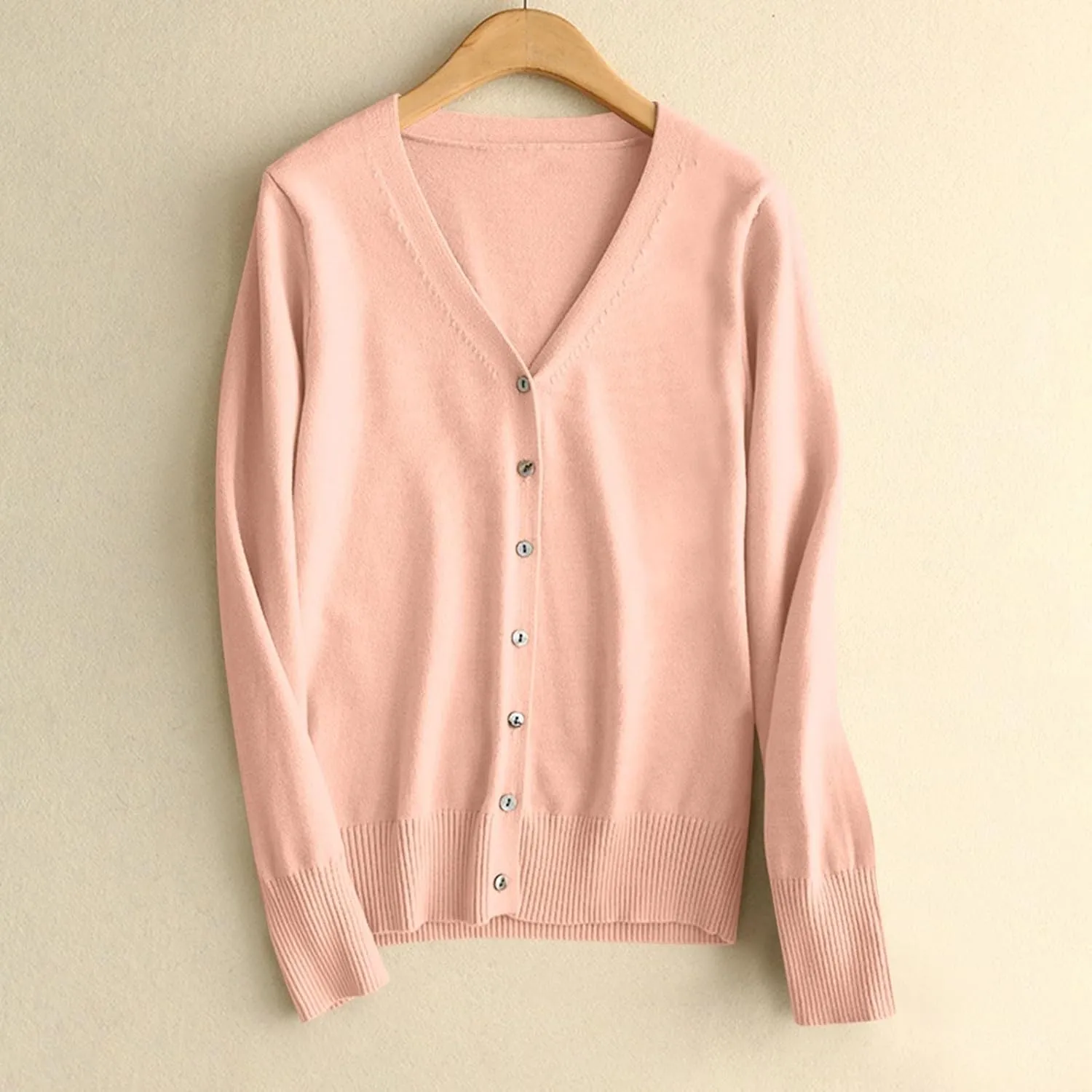 New Women's Sweater Cardigan V-Neck Long Sleeve Plus Oversize,Women's Cardigan Knitted Outer,2024 Fall&Winter