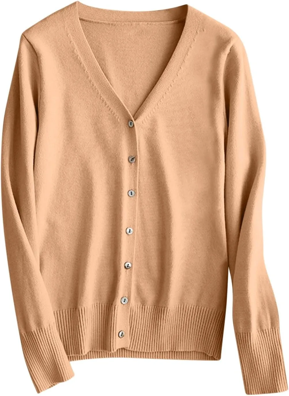 New Women's Sweater Cardigan V-Neck Long Sleeve Plus Oversize,Women's Cardigan Knitted Outer,2024 Fall&Winter