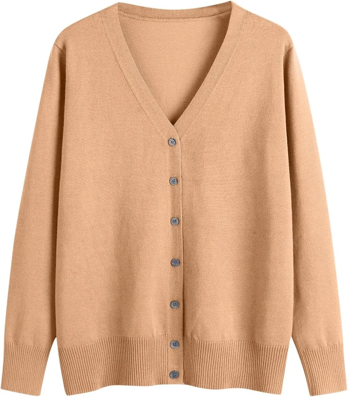 New Women's Sweater Cardigan V-Neck Long Sleeve Plus Oversize,Women's Cardigan Knitted Outer,2024 Fall&Winter