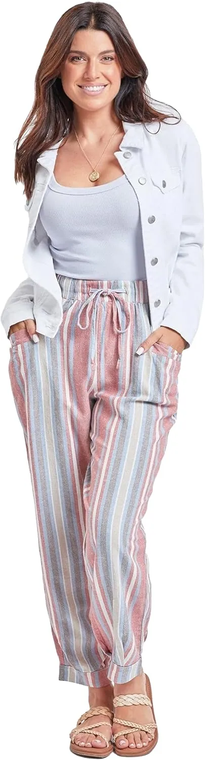 Royalty For Me Womens Women’s Casual Summer High Rise Pants