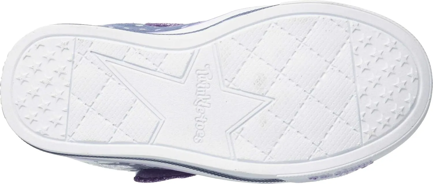 Skechers Unisex-Child Twinkle Toes Sparkle Lite-Unicorn Craze Sneaker