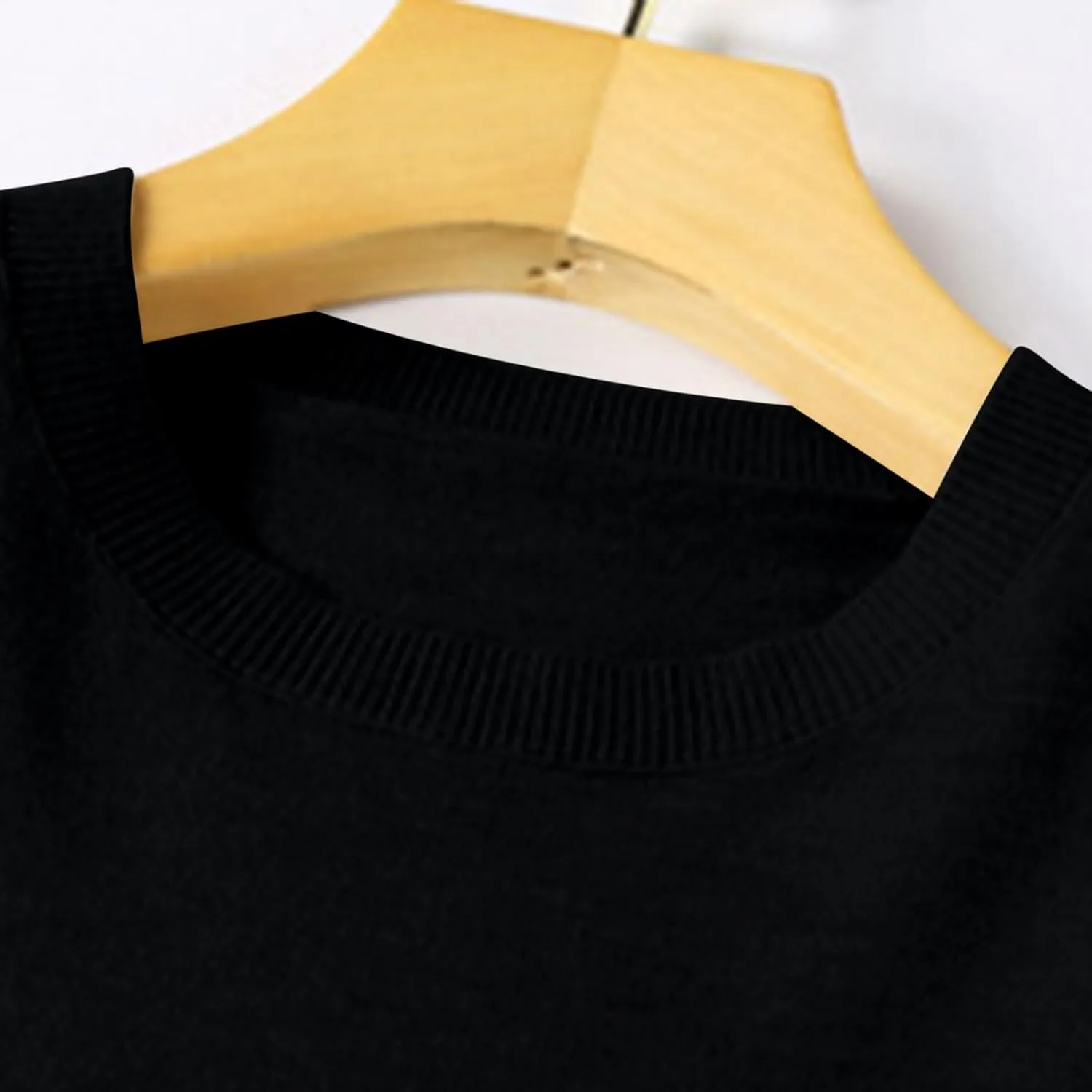 Sweaters for Women Trendy Crewneck Knit Long Sleeve Sweater Loose Fit Casual Solid Warm Soft Pullover Winter Tops