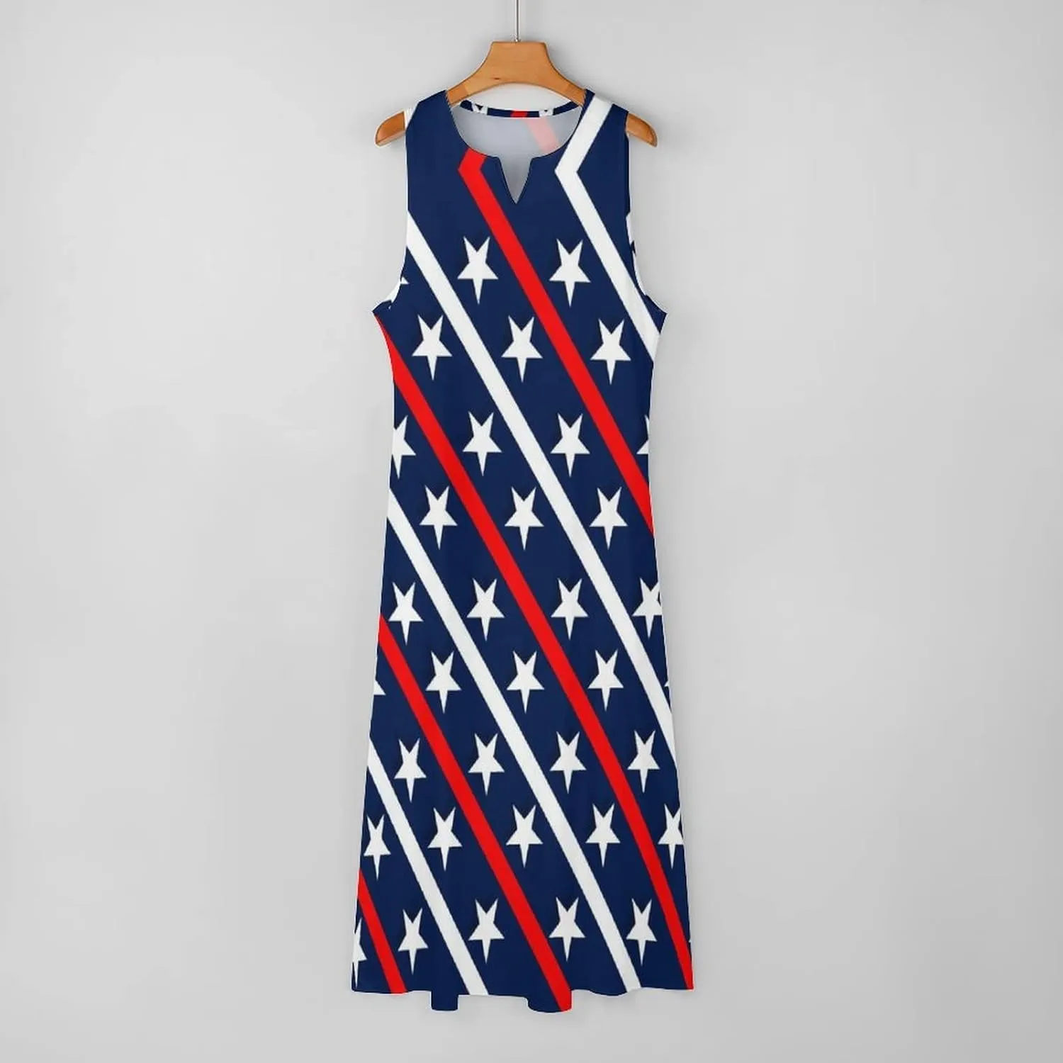 TAIZIYEAH Long Dress Elegant Casual Long Dress Flag Girls Summer Sunshine Beach Skirts for Womens 4XL