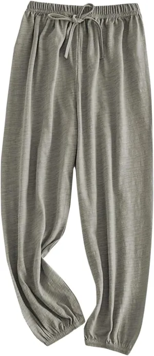 Toddler Baggy Wide Leg Dance Pants Cotton Solid Soft Sweatpants Youth Teen Girls Kids Elastic Waist Casual Jogger