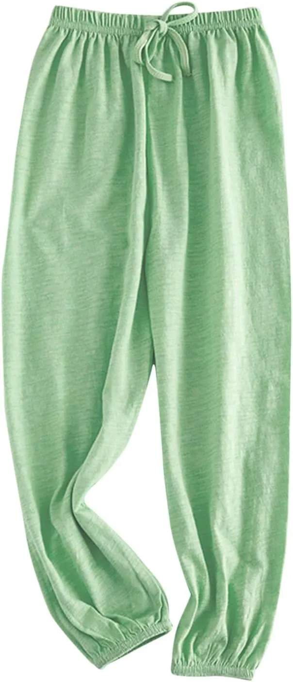 Toddler Baggy Wide Leg Dance Pants Cotton Solid Soft Sweatpants Youth Teen Girls Kids Elastic Waist Casual Jogger