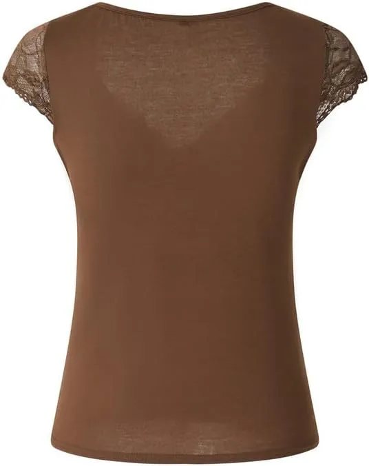 Women Short Sleeve Crop Top Y2k Floral Lace Backless Top Sheer Mesh See Through Top Going Out Streetwear