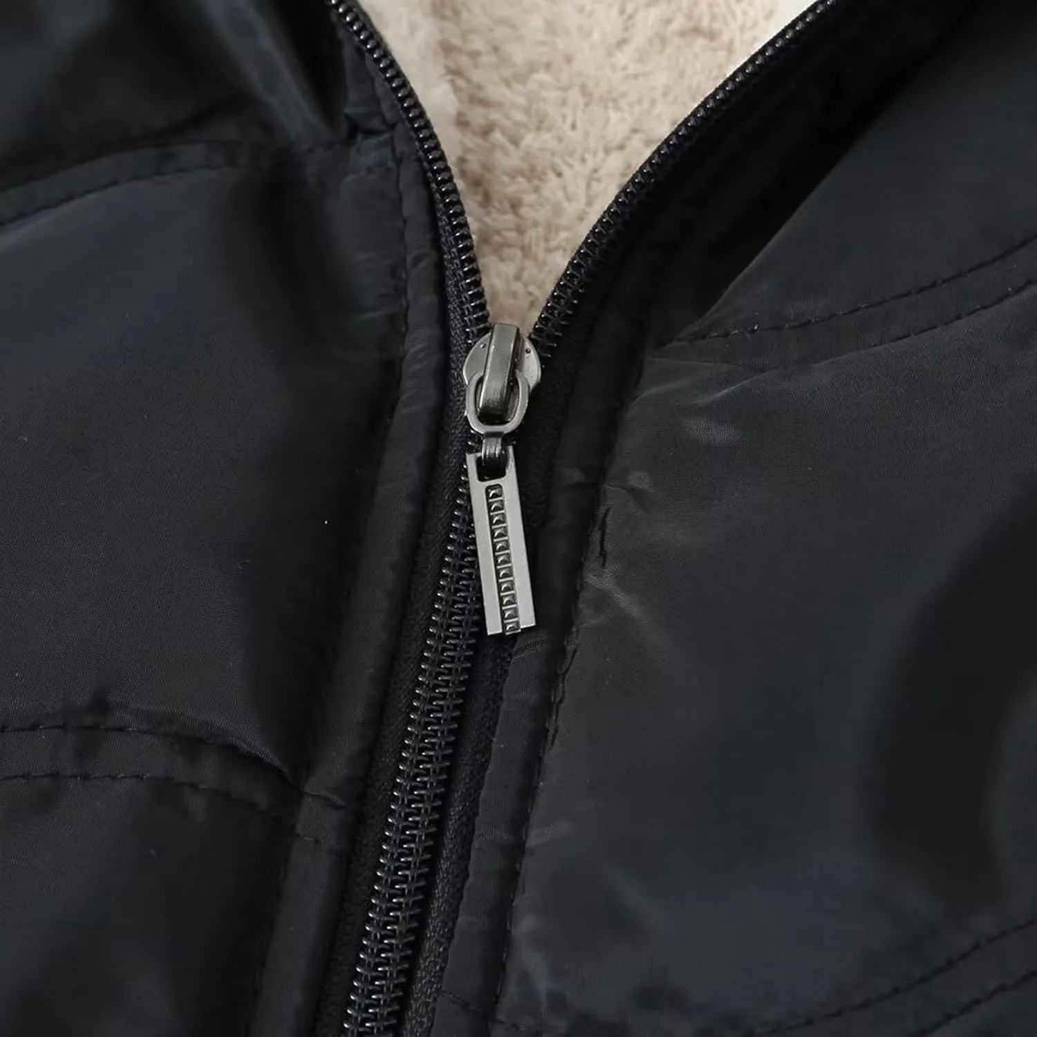 Women's Winter Down Jacket Solid Thicken Hooded Puffer Long Sleeve Jackets Warm Quilted Coats Trendy Outfits